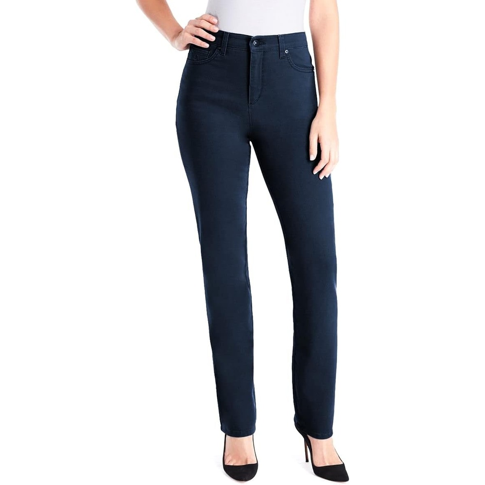 image:imageGloria Vanderbilt Womens Classic Tapered Amanda JeansPortland Indigo