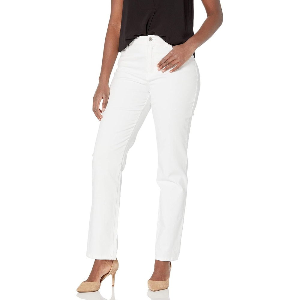 image:imageGloria Vanderbilt Womens Classic Tapered Amanda JeansShell White