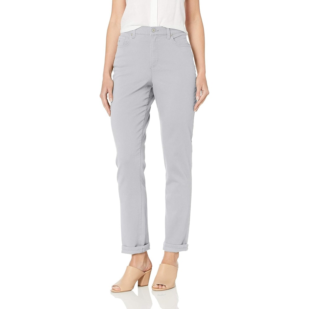 image:imageGloria Vanderbilt Womens Classic Tapered Amanda JeansSilverlight
