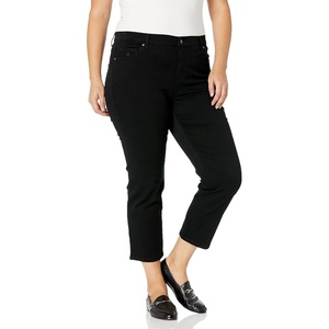 image:imageGloria Vanderbilt Womens Amanda Classic High Rise Tapered Jean Plus SizeBlack Rinse