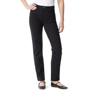image:imageGloria Vanderbilt Womens Amanda Ponte High Rise Knit Pant StandardBlack