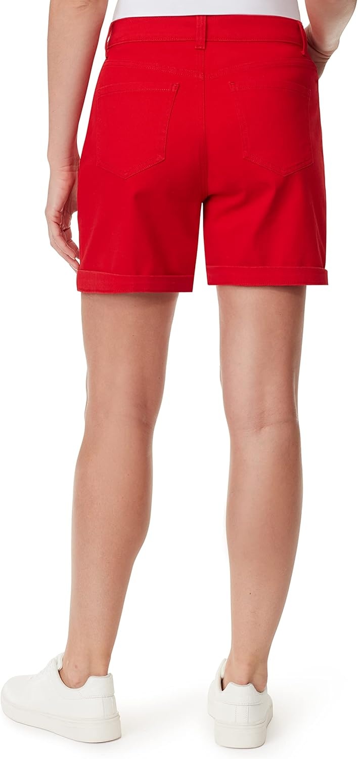 image:imageGloria Vanderbilt Womens Amanda Basic Jean Short RegularChilli Pepperds