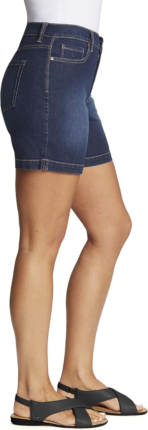 image:imageGloria Vanderbilt Womens Amanda Basic Jean Short RegularMadison