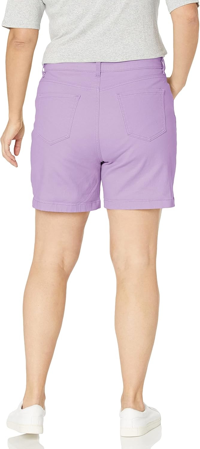 image:imageGloria Vanderbilt Womens Amanda Basic Jean Short RegularSweet Violet
