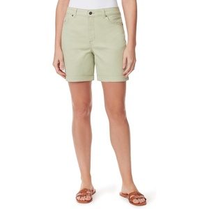 image:imageGloria Vanderbilt Womens Amanda Basic Jean Short RegularMatcha Latte
