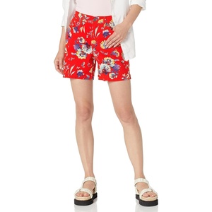 image:imageGloria Vanderbilt Womens Amanda Basic Jean Short RegularRed Spark  Summer Garden