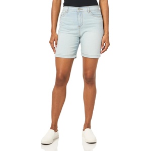 image:imageGloria Vanderbilt Womens Amanda Basic Jean Short RegularTidepool YD Stripe