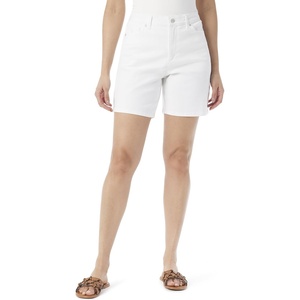 image:imageGloria Vanderbilt Womens Amanda Basic Jean Short RegularVintage White
