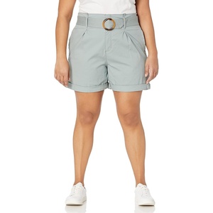 image:imageGloria Vanderbilt Womens Trapunto Self Belt Vacation Short StandardEucalyptus