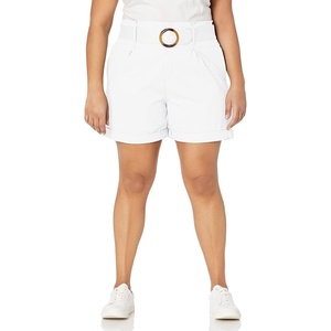 image:imageGloria Vanderbilt Womens Trapunto Self Belt Vacation Short StandardVintage White