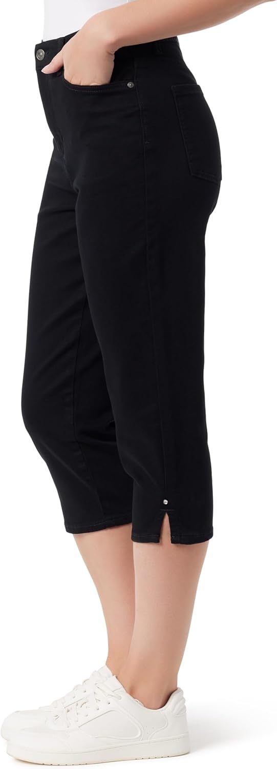 image:imageGloria Vanderbilt Womens Amanda Capri with High Rise Straight Standard