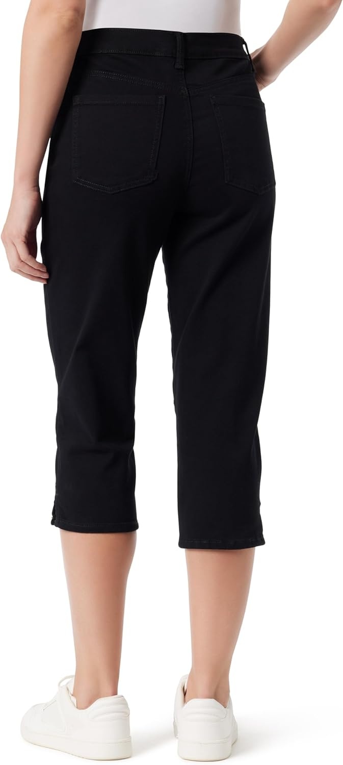 image:imageGloria Vanderbilt Womens Amanda Capri with High Rise Straight Standard
