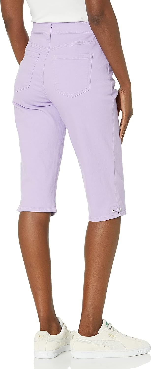 image:imageGloria Vanderbilt Womens Amanda Skimmer Shorts Sweet Violet 6 US