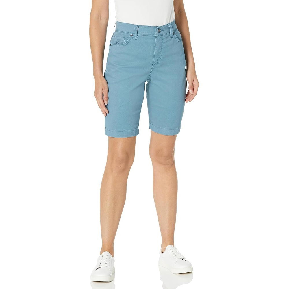 image:imageGloria Vanderbilt Womens Amanda Bermuda ShortLakesideds
